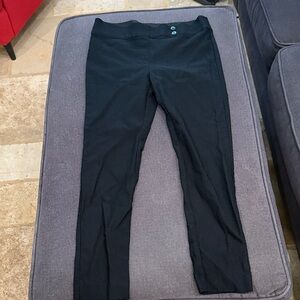 Maurices Black Button-Accent Pants